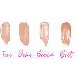 sample liquid foundation colors